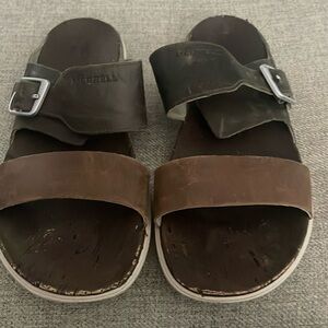 Merrell strappy slip on sandals vertiver size 9